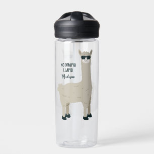Cooler Llama-benutzerdefinierter Text Trinkflasche