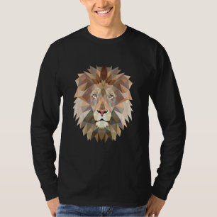 Cooler Löwe für große Katzen Raubfans T-Shirt