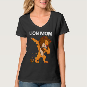 Cooler Löwe für Mama Mutter Dschungel-Safari-Tier T-Shirt