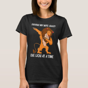Cooler Löwe für Männer Vater Jungle Safari Tier T-Shirt