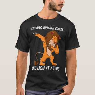 Cooler Löwe für Männer Vater Jungle Safari Tier T-Shirt