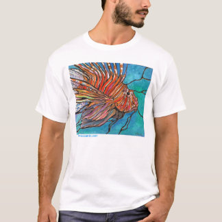 Cooler Löwenfisch Tropenfisch Türkei-Fisch T-Shirt