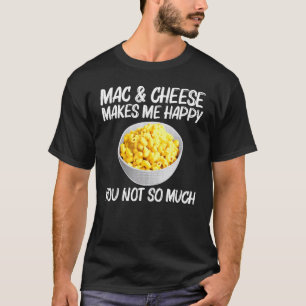 Cooler Mac und Käse für Männer Makkaroni Ernährung T-Shirt
