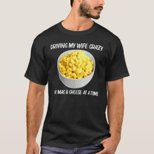 Cooler Mac und Käse für Männer Vater Macaroni Lebe T-Shirt