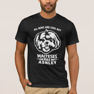 Cooler maltesischer Regelhund T-Shirt
