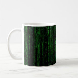 Cooler Matrixeffekt Kaffeetasse