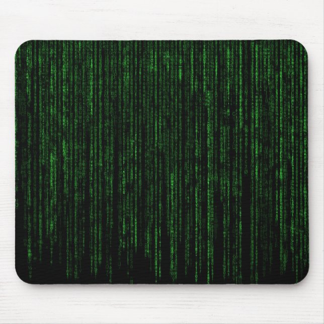 Cooler Matrixeffekt Mousepad (Vorne)