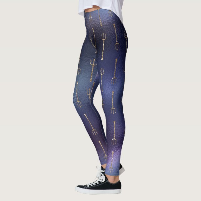 cooler Meerjungfrau-Glitzer Leggings (Links)