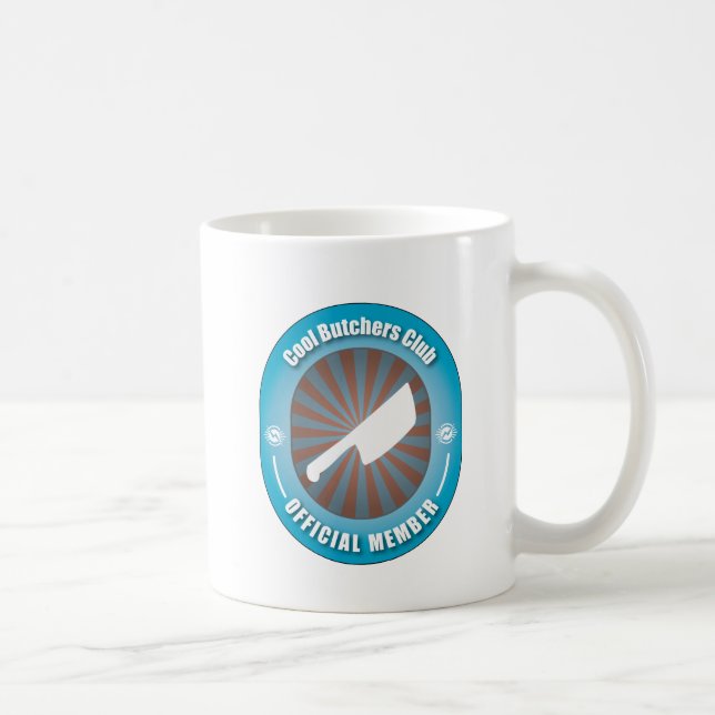 Cooler Metzger-Verein Kaffeetasse (Rechts)