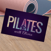 Cooler Minimal Pilates Instructor