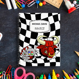 Cooler Minotaur-Videospielcontroller Notizbuch