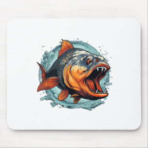 Cooler Monsterfisch für Piranha-Liebhaber _1 Mousepad