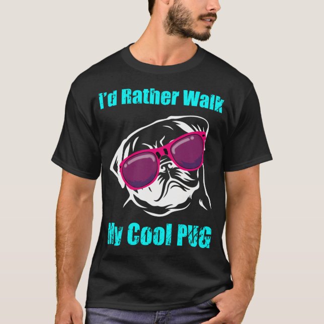 Cooler Mops, Bester Freund T-Shirt (Vorderseite)