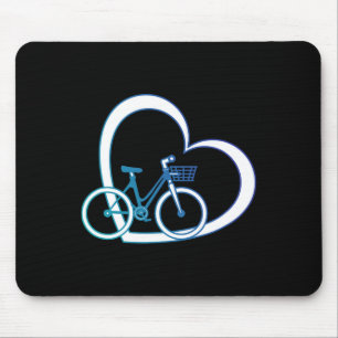 Cooler Mountainbike Fahrradliebhaber Teenager Mädc Mousepad
