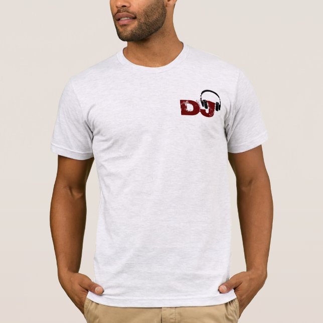 cooler Musik-DJ-Kopfhörer T-Shirt (Vorderseite)