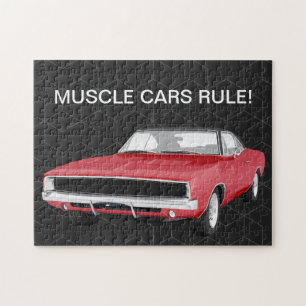 Cooler Muskelwagen Puzzle