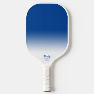 Cooler  Name des benutzerdefinierten Blue Ombre Gr Pickleball Schläger