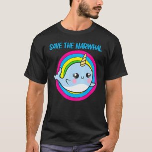 Cooler Narwhal für Männer Frauen Rainbow Tusk Sea T-Shirt