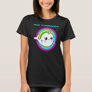 Cooler Narwhal für Männer Frauen Rainbow Tusk Sea  T-Shirt