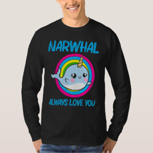 Cooler Narwhal für Männer Frauen Rainbow Tusk Sea  T-Shirt