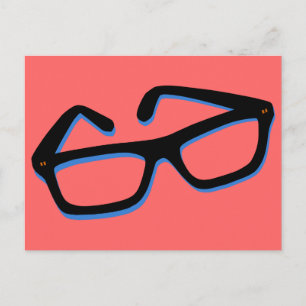 Cooler Nerd Postkarte