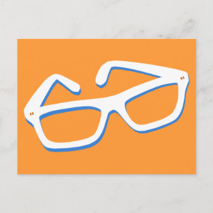 Cooler Nerd Postkarte