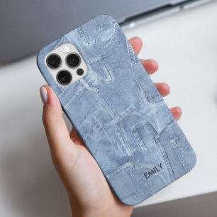 Cooler Niedlicher Blue-Jean-Effekt-Individuelle Na Case-Mate iPhone Hülle