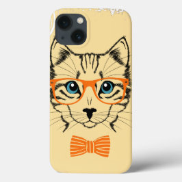 Cooler Niedlicher Cat Hipster Case-Mate iPhone Hülle