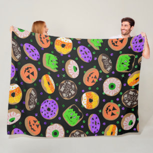 Cooler Niedlicher Glitzer Confetti Donuts Hallowee Fleecedecke