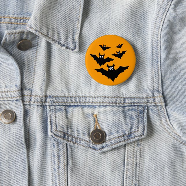 Cooler niedlicher Halloween-Knopf Button (Beispiel)