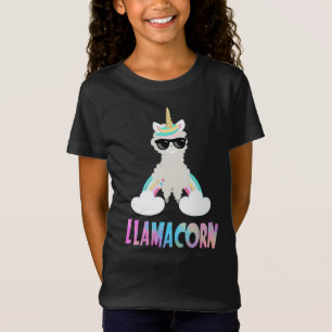 Cooler Niedlicher Llamacorn Unicorn Llama T-Shirt
