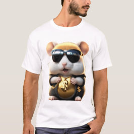 Cooler, Niedlicher und fließender Hamster T-Shirt