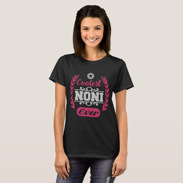cooler Noni je, Noni, cooler, Muttertag, T-Shirt (Vorne ganz)
