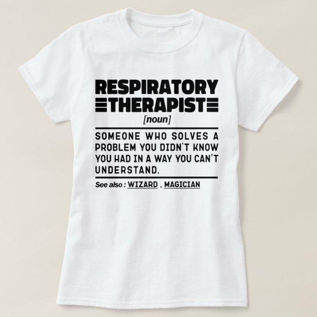 Cooler Noun Care Practitioner T-Shirt (Design vorne)