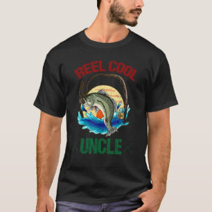 Cooler Onkel Angeln Vintag Retro Vatertag T-Shirt