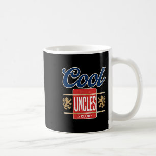 Cooler Onkel Club Für Neuen Onkel Vatertag Onkel Kaffeetasse