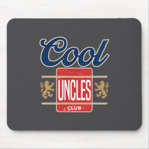 Cooler Onkel Club Für Neuen Onkel Vatertag Onkel  Mousepad