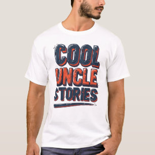 Cooler Onkel Geschichten Lustige Familiensprüche T-Shirt