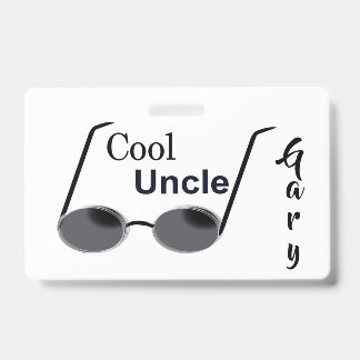Cooler Onkel Personalisiert Ausweis