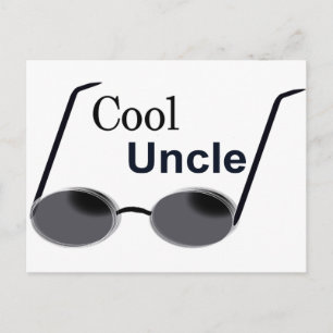 Cooler Onkel Postkarte