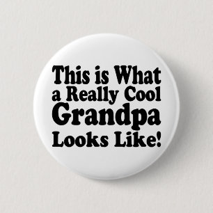 Cooler Opa Lustiger Opa Geburtstagsgeschenk Button
