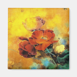Cooler orientalischer chinesischer roter magnet