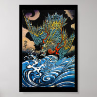 Cooler orientalischer japanischer Alte Legendäre D