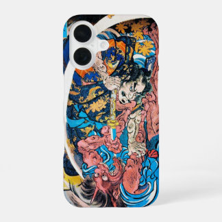 Cooler orientalischer japanischer Ancient Samurai  iPhone 16 Hülle