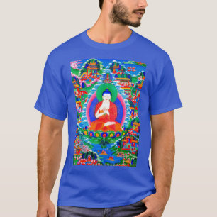 Cooler orientalischer Mandala Mahavairocana lebend T-Shirt