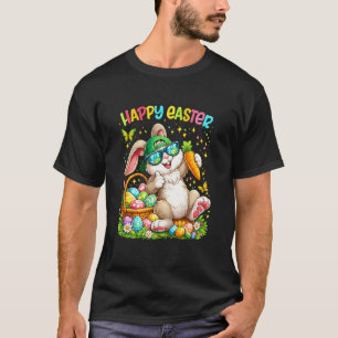 Cooler Osterhase Kaninchen mit Eiern Lustig Frohe T-Shirt