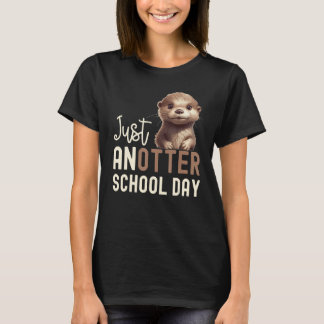 Cooler Otter Für Jungen Mädchen Männer Kinder Vint T-Shirt