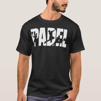 Cooler Padel-Schläger Sport Padel T-Shirt