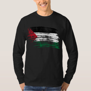 Cooler palästinensischer Flaggenentwurf T-Shirt