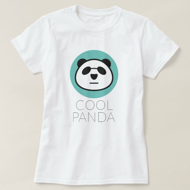 Cooler Panda-T - Shirt (Design vorne)